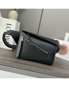 LOEWE Small Puzzle bumbag in classic calfskin