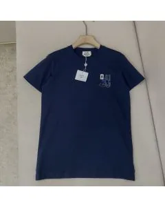 Hermès "H Puzzle" t-shirt with leather detail