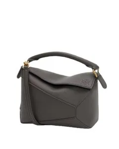 LOEWE Mini Puzzle bag in soft grained calfskin