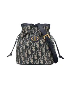 Dior 30 Montaigne Mini Bucket Bag with Drawstring