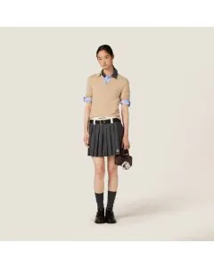 MIU MIU Cashmere polo sweater