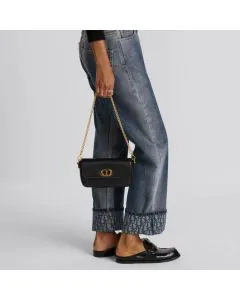 Dior 30 Montaigne Avenue East-West Double Carry Mini Bag