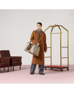 Gucci Large duffle bag with Web