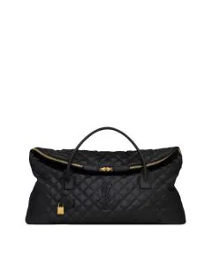 YSL ES GIANT TRAVEL BAG IN QUILTED LEATHER