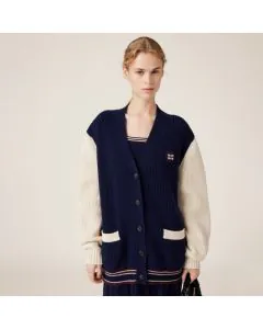 MIU MIU Wool and cashmere cardigan