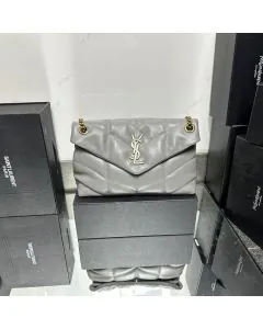 YSL PUFFER SMALL in quilted Nappa leather