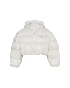 Prada Re-Nylon convertible cropped down jacket