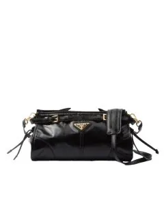 Prada Small leather shoulder bag