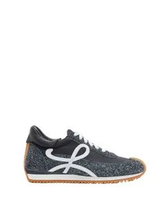 LOEWE Flow Runner in nylon and brushed suede
