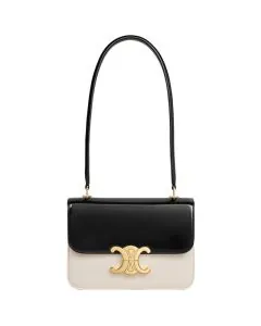 Celine TEEN GARANCE BAG IN BICOLOUR PATENT CALFSKIN