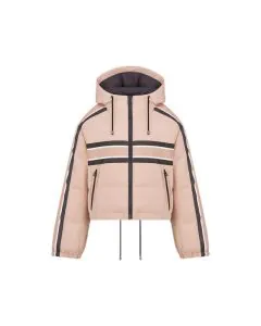 Dior Alps Hooded Cropped Puffer Jacket