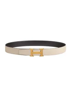 Hermès H belt buckle & Reversible leather strap 32 mm