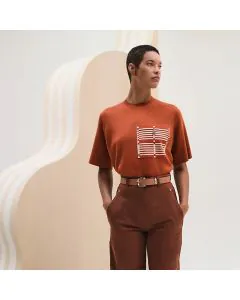 Hermès Short-sleeve sweater with pocket