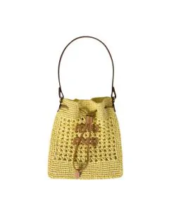 MIU MIU Woven fabric mini-bag