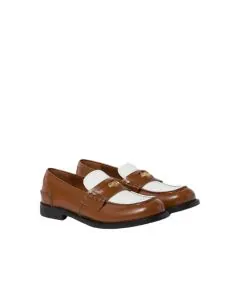 MIU MIU Leather penny loafers