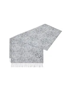 LOEWE Anagram scarf in wool and cashmere