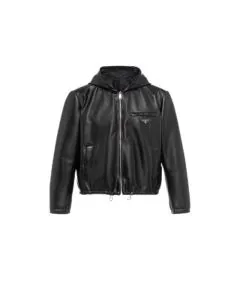 Prada Reversible nappa and Re-Nylon blouson jacket