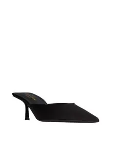 YSL BARBARA mules in satin crepe