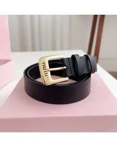 MIU MIU Nappa leather belt