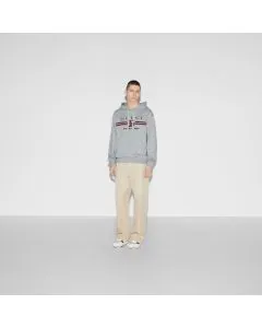 Gucci Cotton jersey hooded sweatshirt