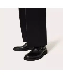 Valentino SINGLE MONK STRAP VLOGO LOCKER IN CALFSKIN