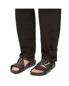 LOEWE Ease Buckle sandal in vegetal calfskin
