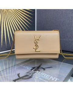 YSL KATE SMALL IN GRAIN DE POUDRE EMBOSSED LEATHER