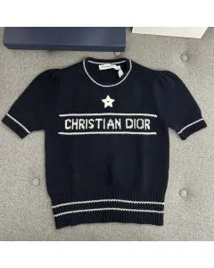 Christian Dior Short-Sleeved Sweater
