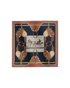 Hermès Carrick a Pompe scarf 45