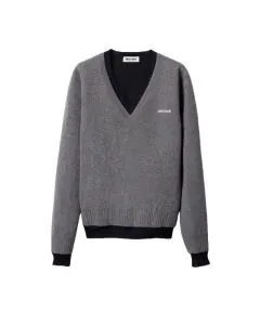 MIU MIU Silk and cashmere V-neck sweater