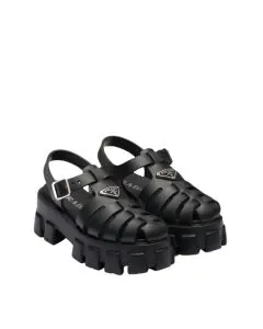 Prada Rubber Monolith sandals