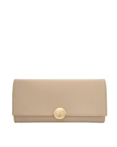 LOEWE Pebble continental wallet in shiny nappa calfskin