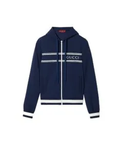 Gucci Technical jersey hooded sweatshirt
