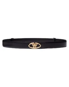 Valentino THE BOLD EDITION VLOGO CALFSKIN BELT
