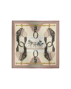 Hermès Carrick a Pompe scarf 45