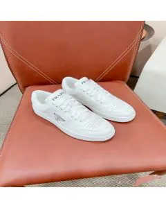 Prada Downtown leather sneakers