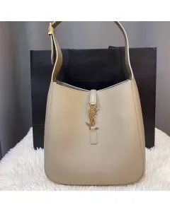 YSL LE 5 À 7 supple small IN GRAINED LEATHER