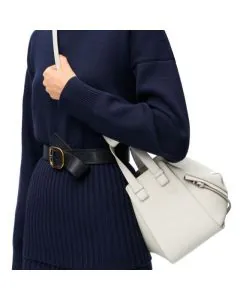 LOEWE Compact Hammock bag in soft grained calfskin