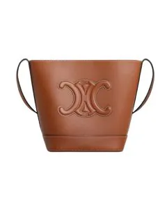Celine SMALL BUCKET CUIR TRIOMPHE IN SMOOTH CALFSKIN