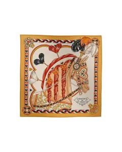 Hermès Harnais de Coeur scarf 45
