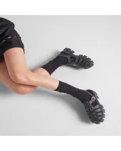 Prada Rubber Monolith sandals