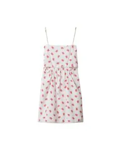 MIU MIU Slubbed poplin dress