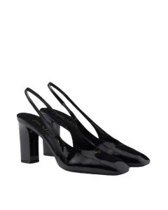 Prada Patent leather slingback pumps