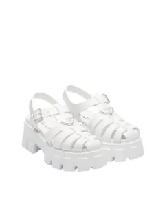 Prada Rubber Monolith sandals