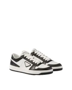 Prada Downtown perforated leather sneakers