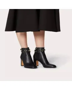Valentino ROCKSTUD GRAINY CALFSKIN ANKLE BOOT