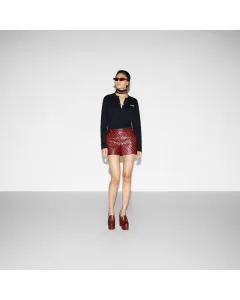 Gucci Wool jacquard cardigan with intarsia