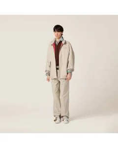 MIU MIU Panama cotton blouson jacket