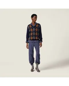 MIU MIU V-necked wool sweater