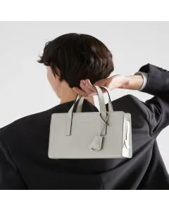Prada Re-Edition 1995 brushed-leather mini handbag